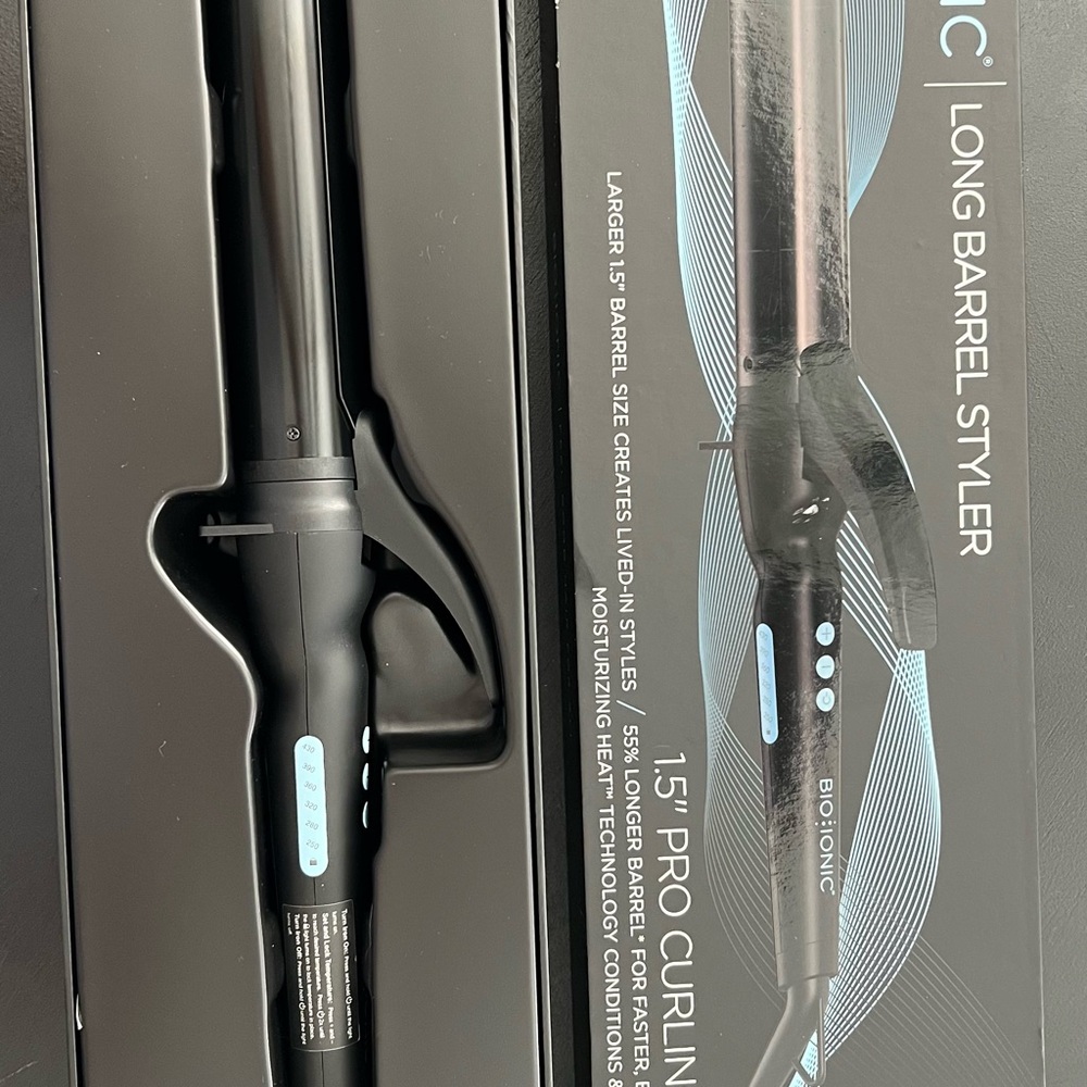 Bio Ionic Black Long Barrel Styler